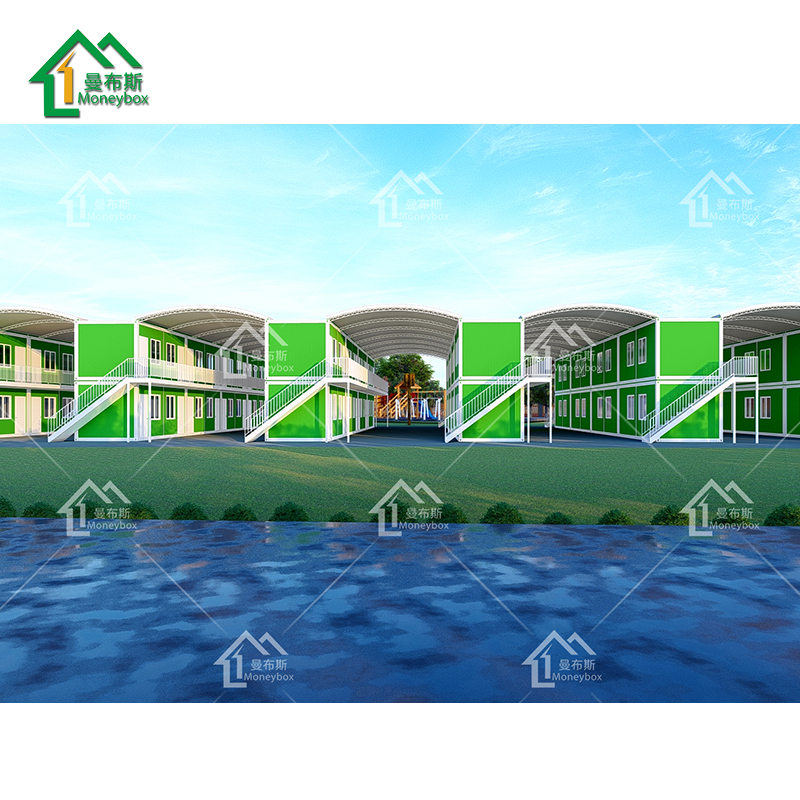 Modular Camp Worker Accommodation Village Migrant Detachable Container Camp Prefab Migrant Worker Camp
