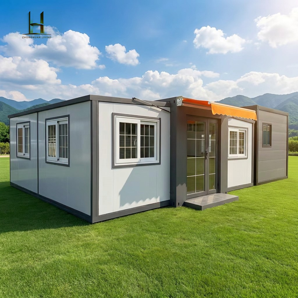 Easy to Build Prefabricated Stackable 20Ft 40Ft Container Expandable House Prefab Light Steel Home 2 4 5 Bedroom Casa Portable