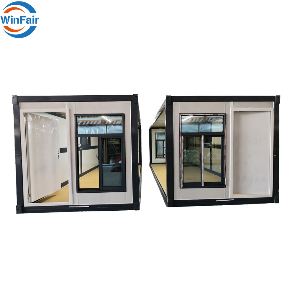 WinFair Best Price Workers Accommodation Mobile Modular Prefab Container House Homes Folding Prefabricated Granny Flat 20Ft