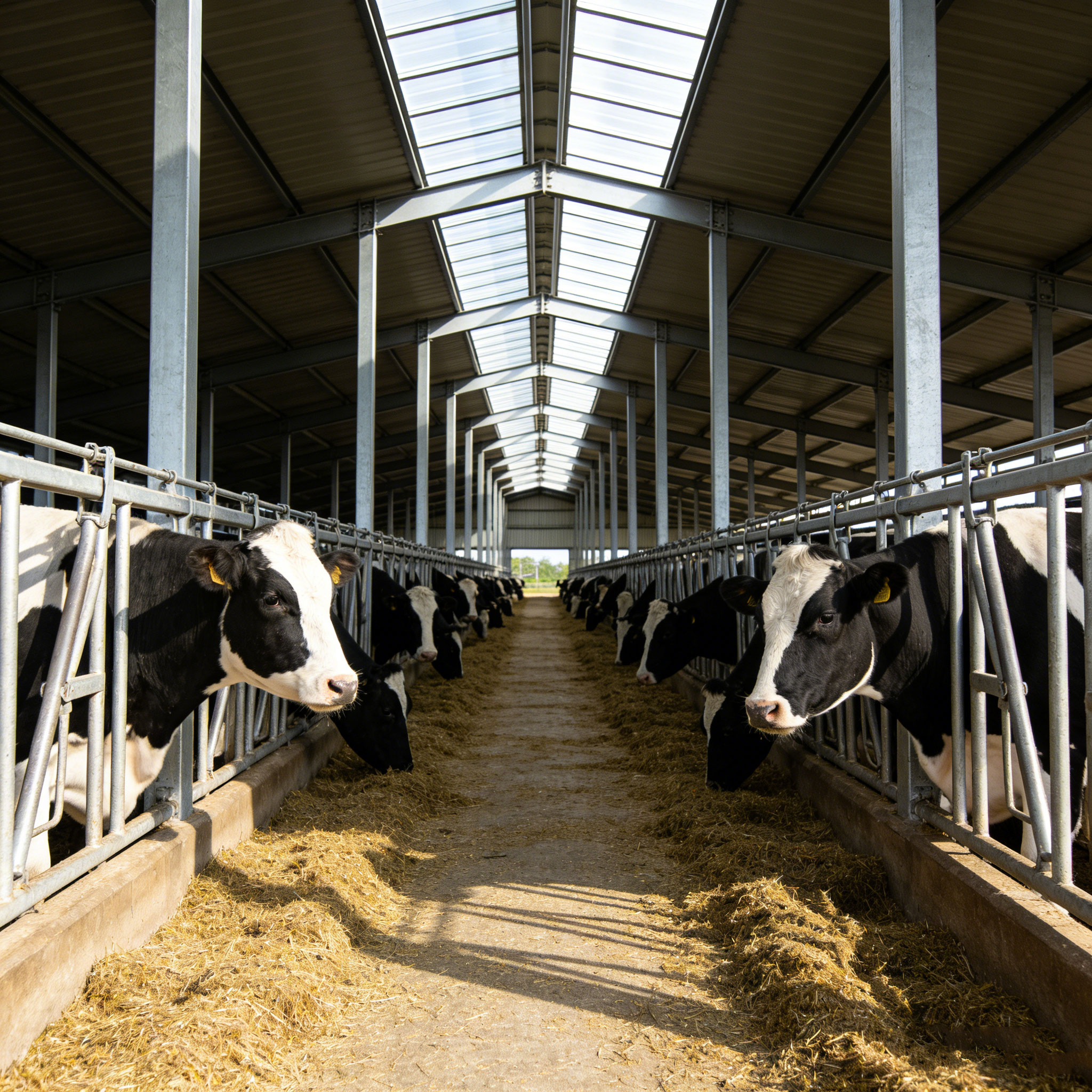 Modern Steel Structure Building Outdoor Agriculture Dairy Farm Chicken House Farm House Solid H-Shape Steel Beam Lifetime CHAS