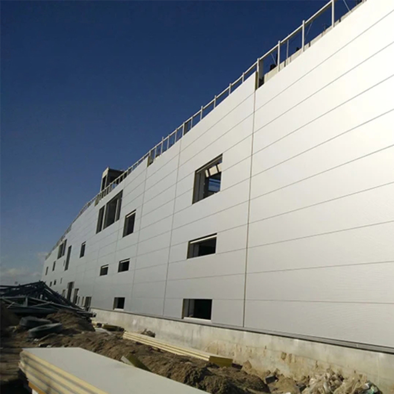 Office Construcation Steel Light Structure Prefab Commerial Building