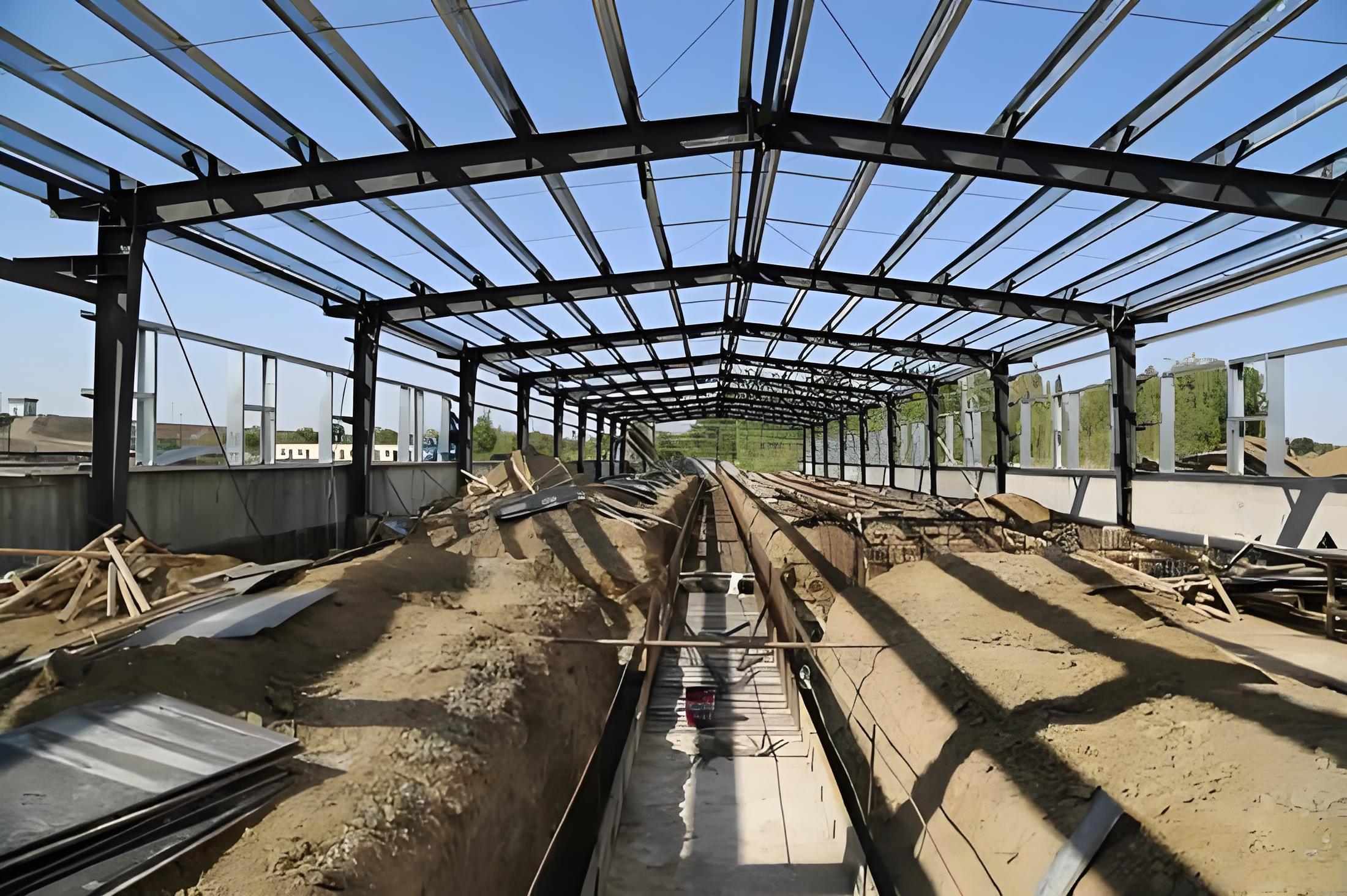 Modern Steel Structure Building Outdoor Agriculture Dairy Farm Chicken House Farm House Solid H-Shape Steel Beam Lifetime CHAS