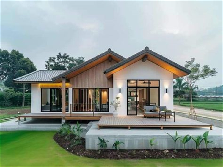 Wooden Luxury Modular Prefabricated Wooden House Tiny Home Ready-to-sleep Container Beach Villa Tiny House Beach House
