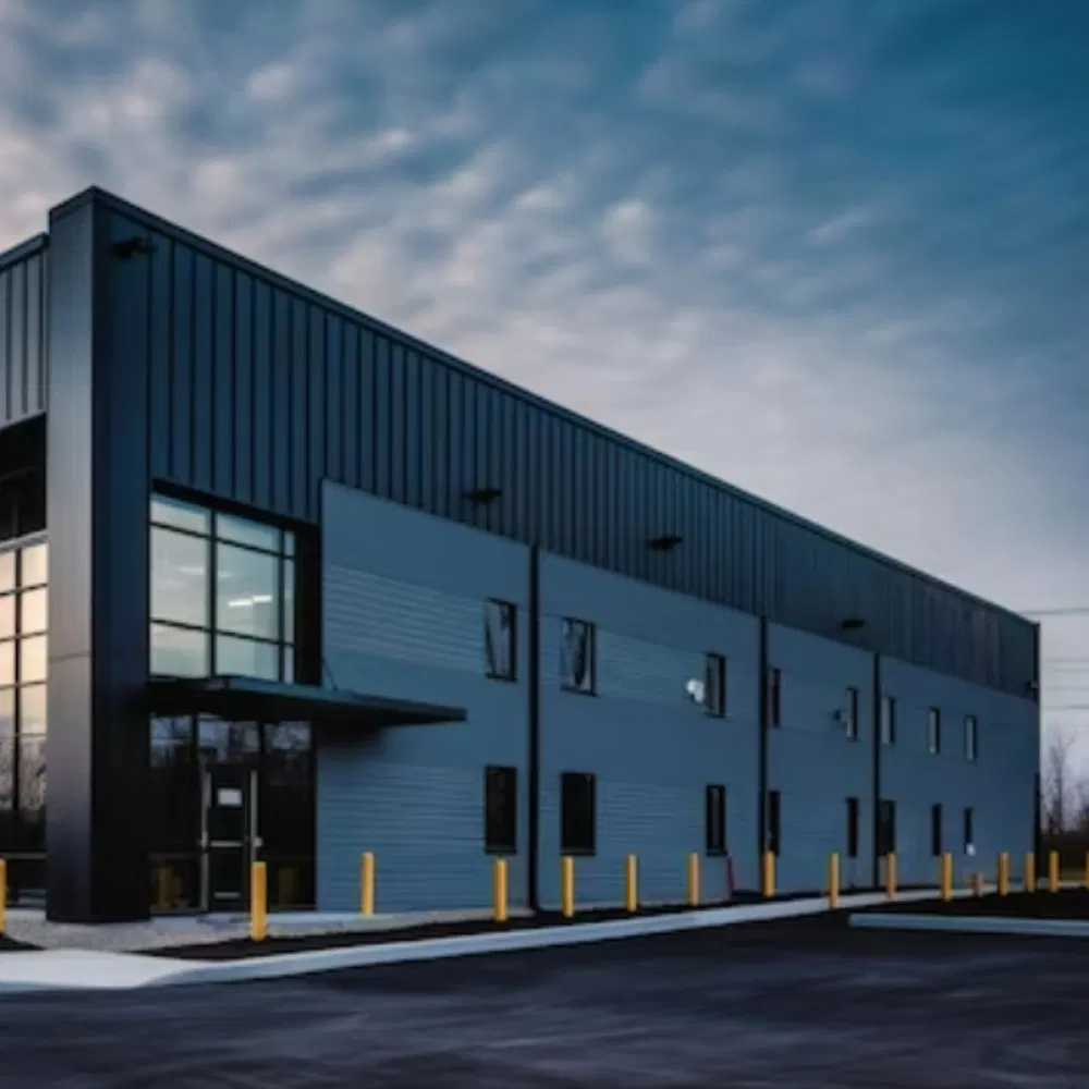 Prefab Steel Modern Comprehensive Office Building with Durable Steel Frame