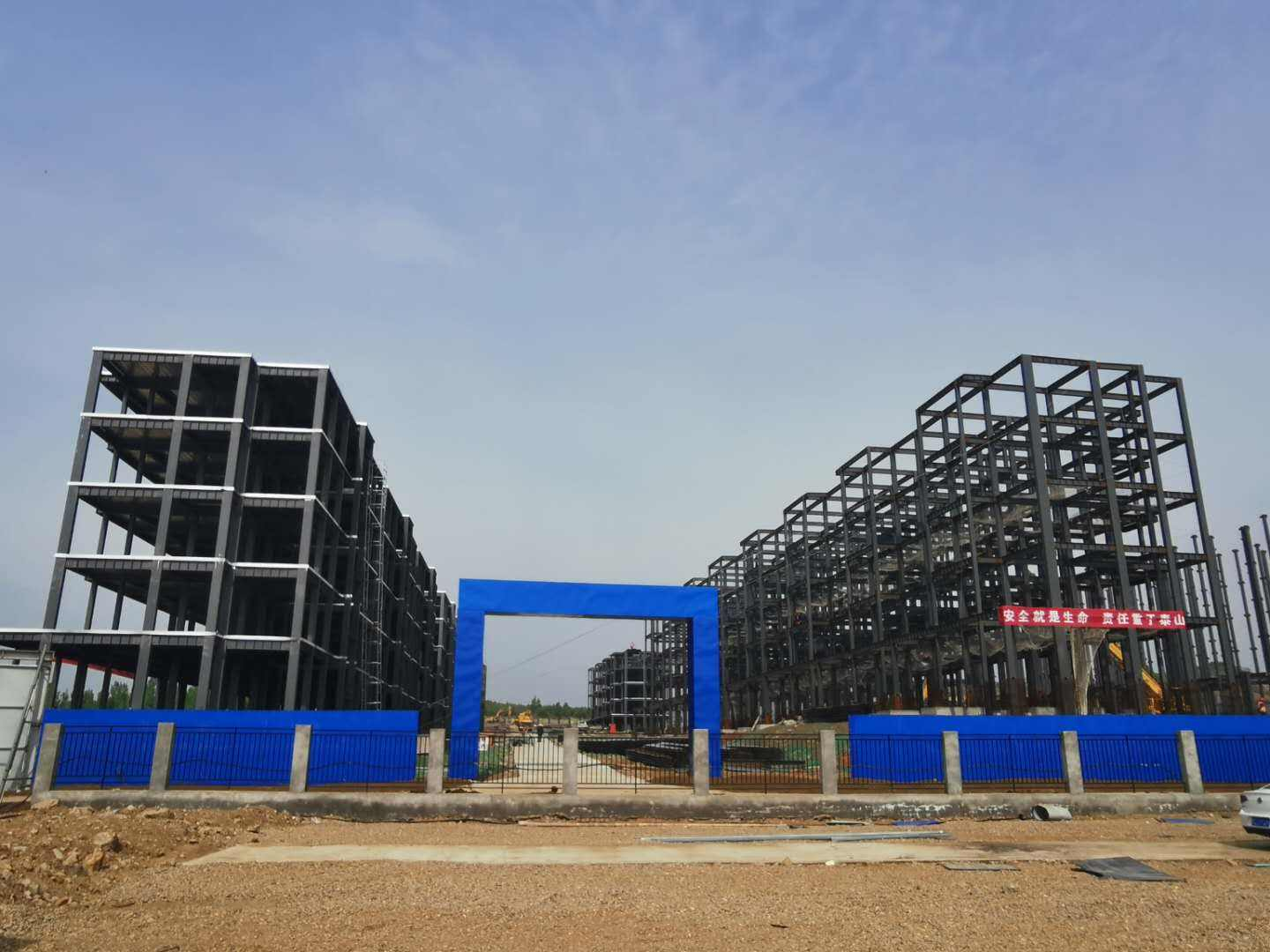 Custom Prefab Steel Frame Hospital Building Heavy Steel Welded Structure Medical Facility Industrial Design Mall &amp; Hotel