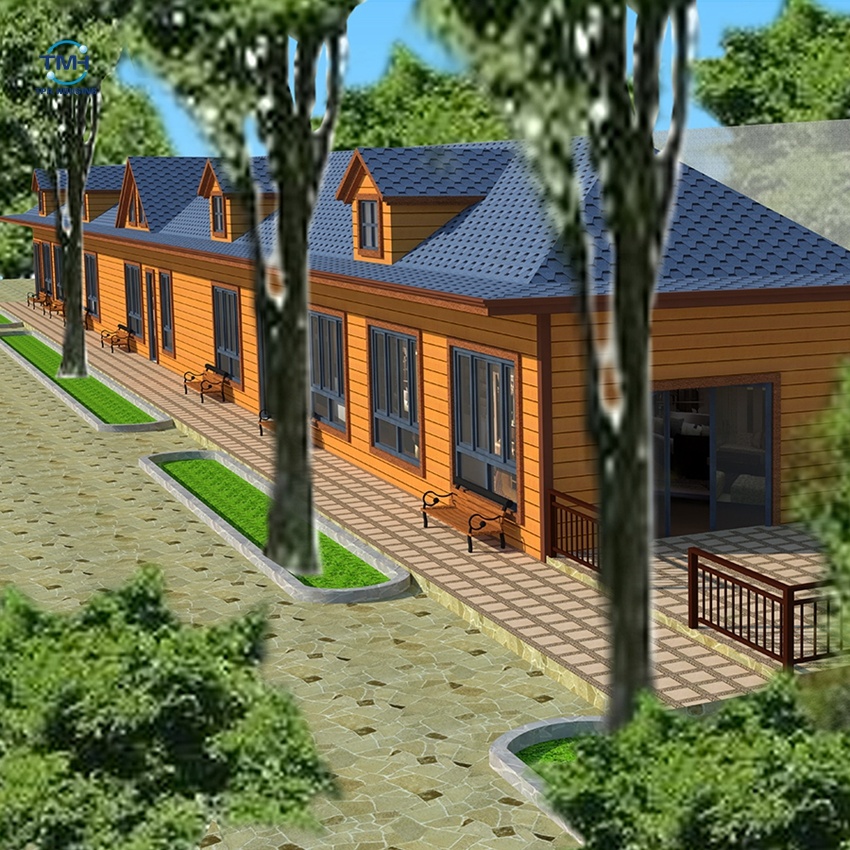 Innovative Steel Design Traditional Luxury Prefab Modular Sandwich Panel Villa Home Kit