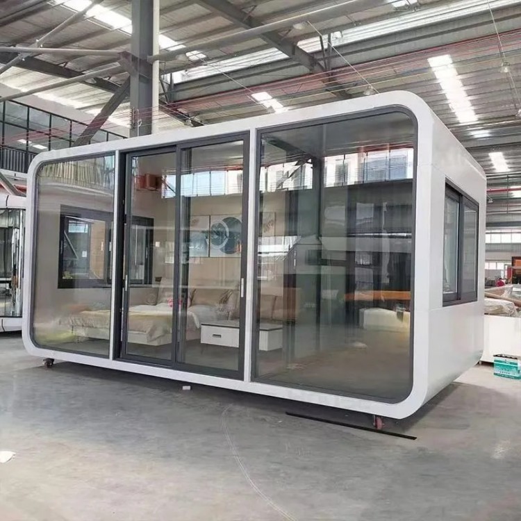 Pre Assembled Apple Cabin Modular House No Foundation Needed Ideal for Remote Projects