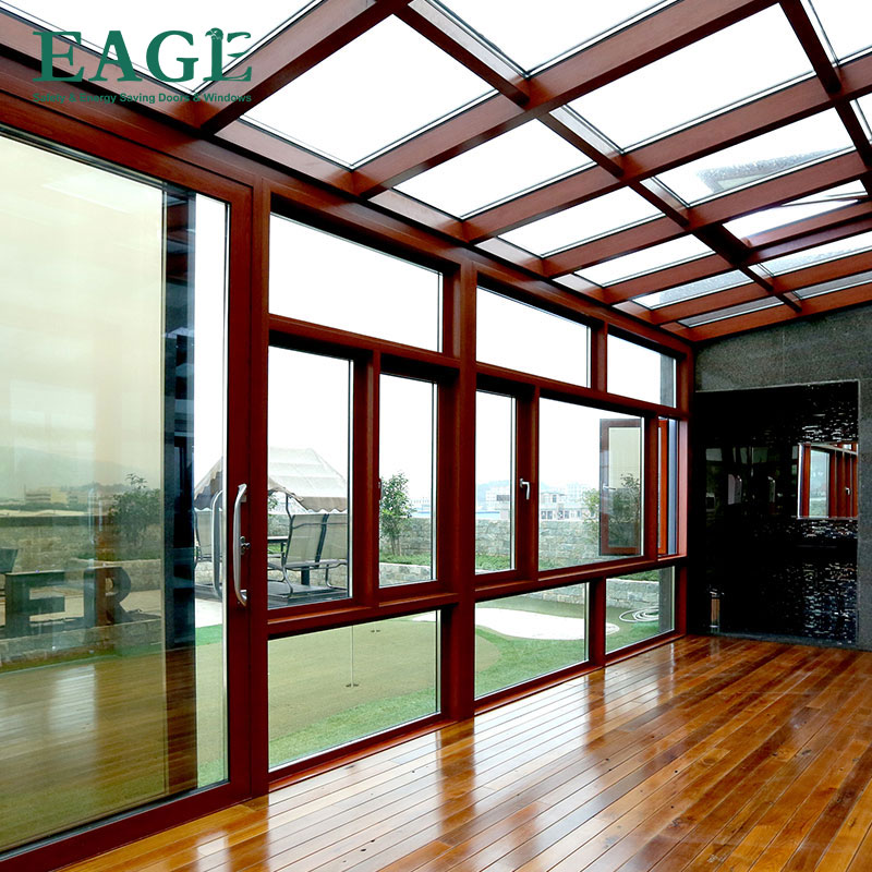 China Factory Customized Sun Room Outdoor Glass Room for Garden Glass House
