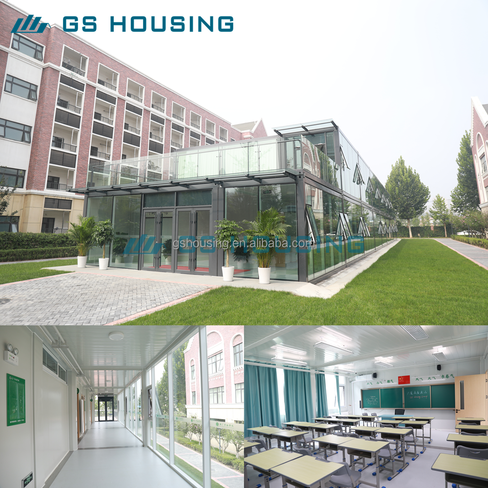 Innovative Modular Schools Prefab Steel Classrooms Fast Install Eco Friendly Prefabricated School Buildings Education