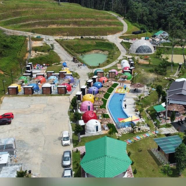 Customize Domo House Two Story Space Capsule House Party Tents for Events Outdoor Prefabricated House Coque Stone Island