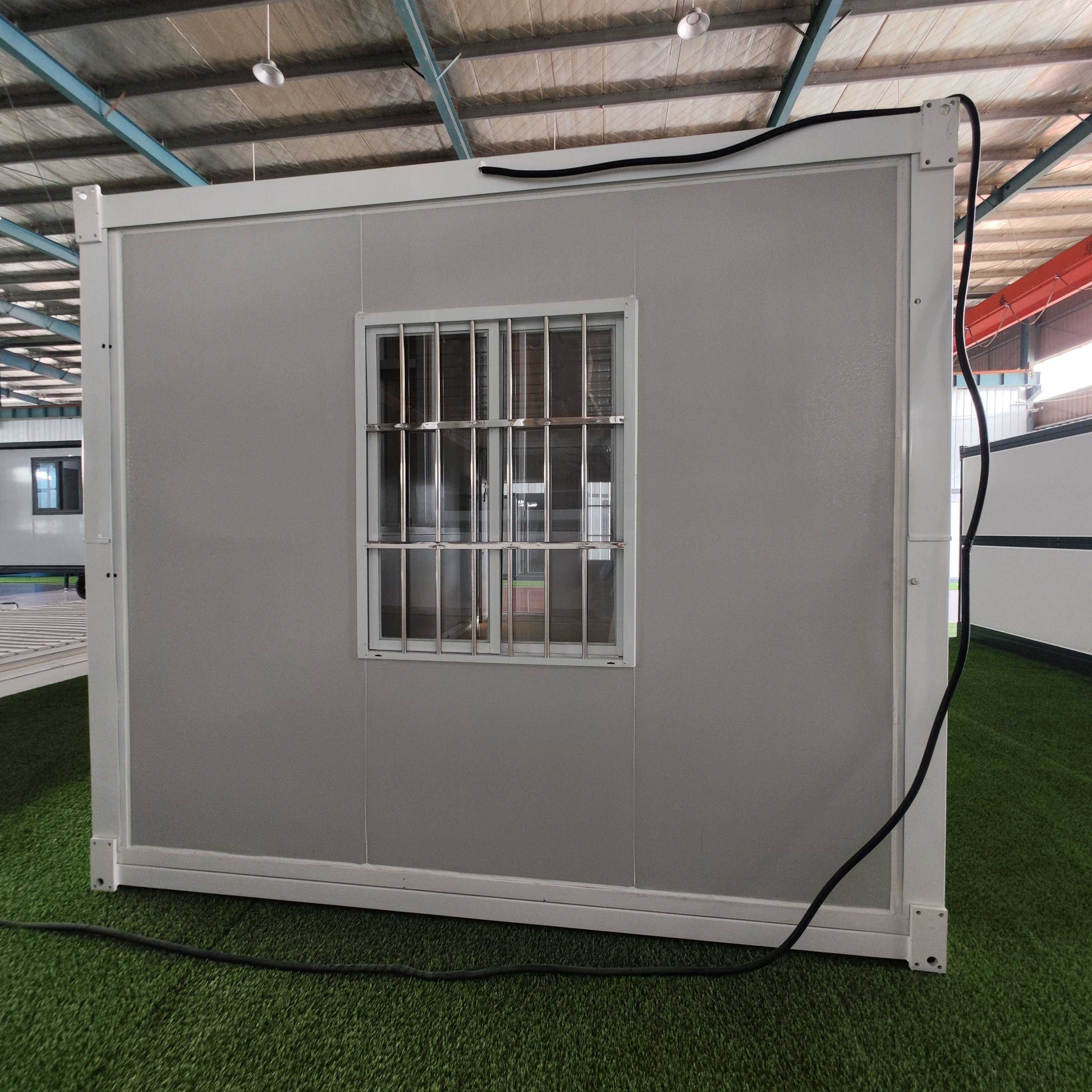 Quick Build Prefabricated Modular Folding Steel Container House with Fast Install for Worker Accommodation
