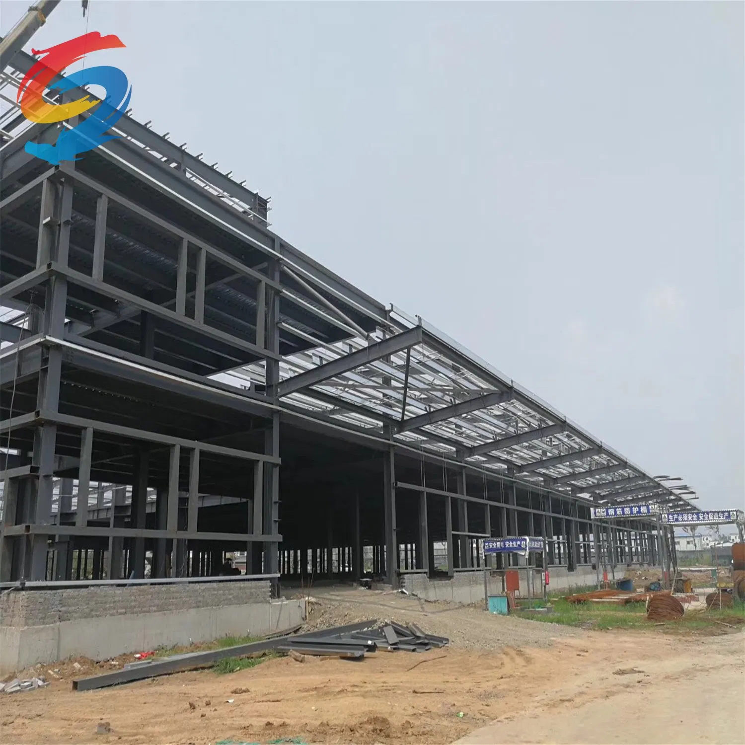 Prefab Steel Modern Comprehensive Office Building with Durable Steel Frame
