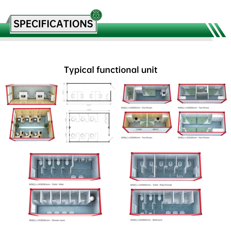 Specifications Detailed Layout
