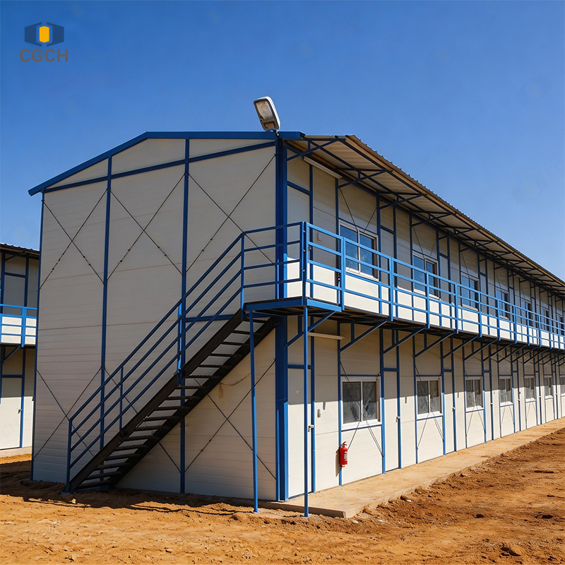 CGCH Casas K Modular House Bungalow Light Steel Framing Prefab House Villa Homes Prefabricated House 3 Bedrooms and Living Room