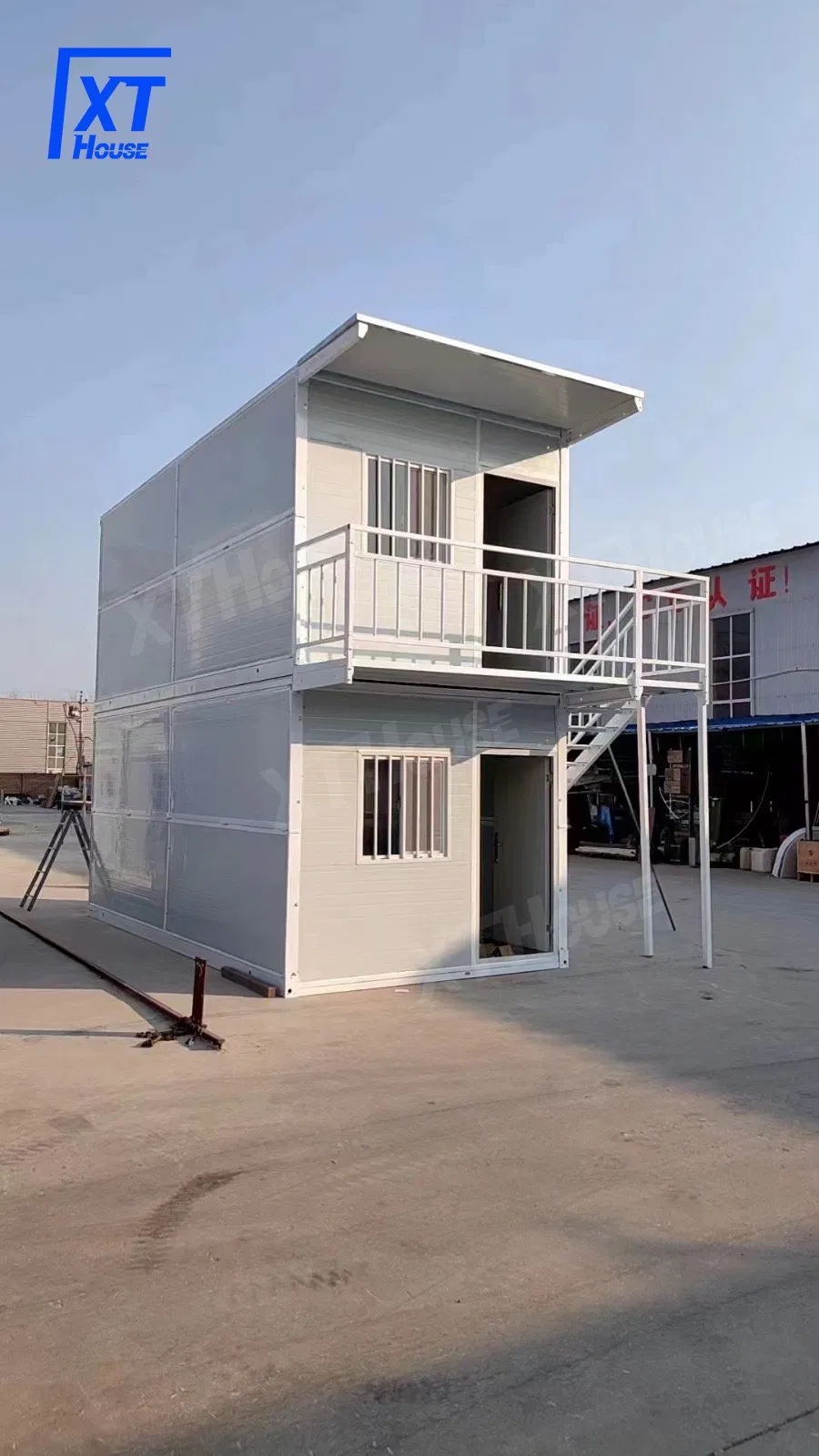 20FT Modern Prefab House Energy-Efficient Steel Frame Foldable Villa for Bedroom/Hotel for Resort/Cabin Design