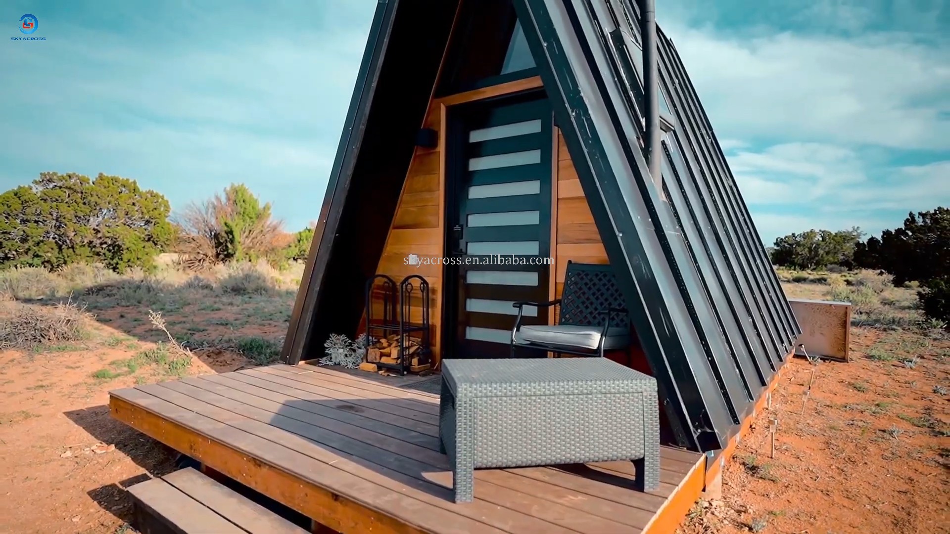 Shipping Container House View 2