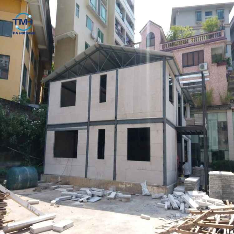 Innovative Steel Design Traditional Luxury Prefab Modular Sandwich Panel Villa Home Kit