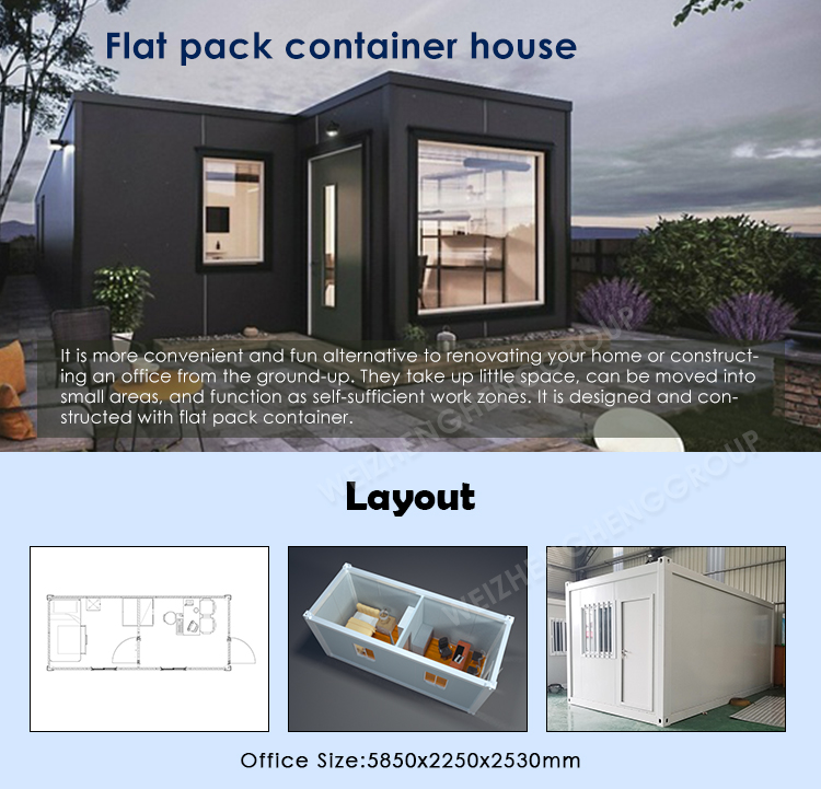 Flat Pack Container Details