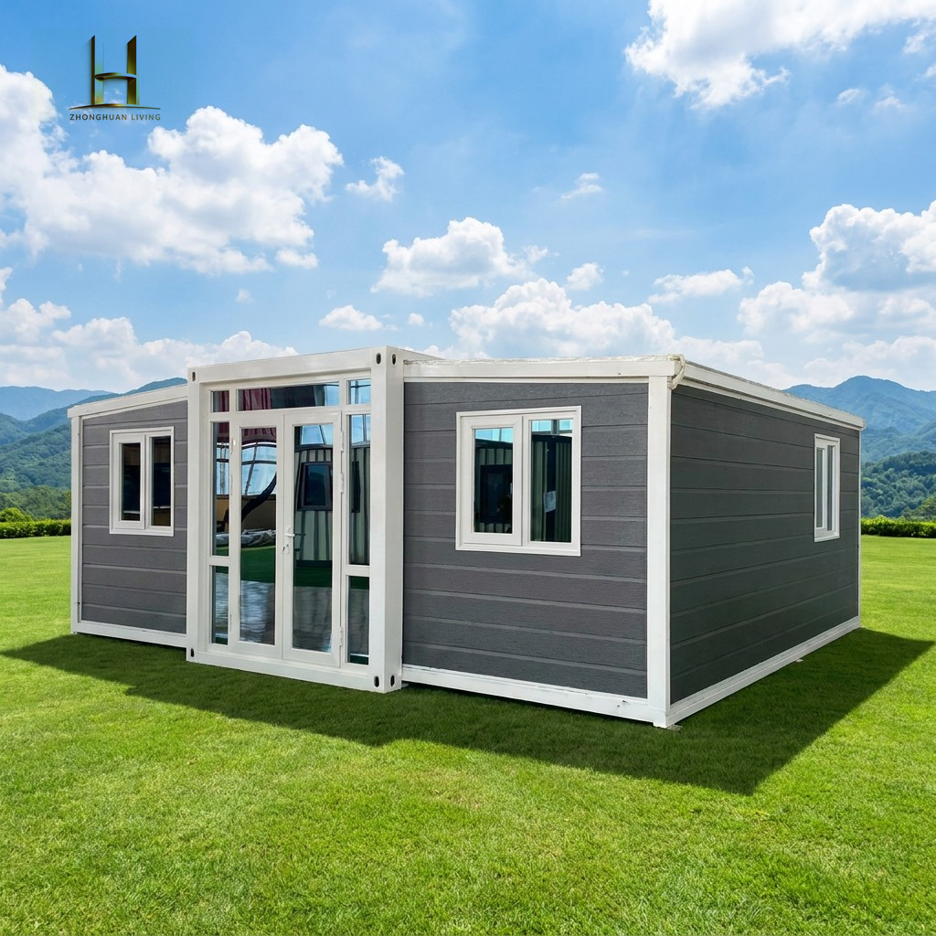 Easy to Build Prefabricated Stackable 20Ft 40Ft Container Expandable House Prefab Light Steel Home 2 4 5 Bedroom Casa Portable