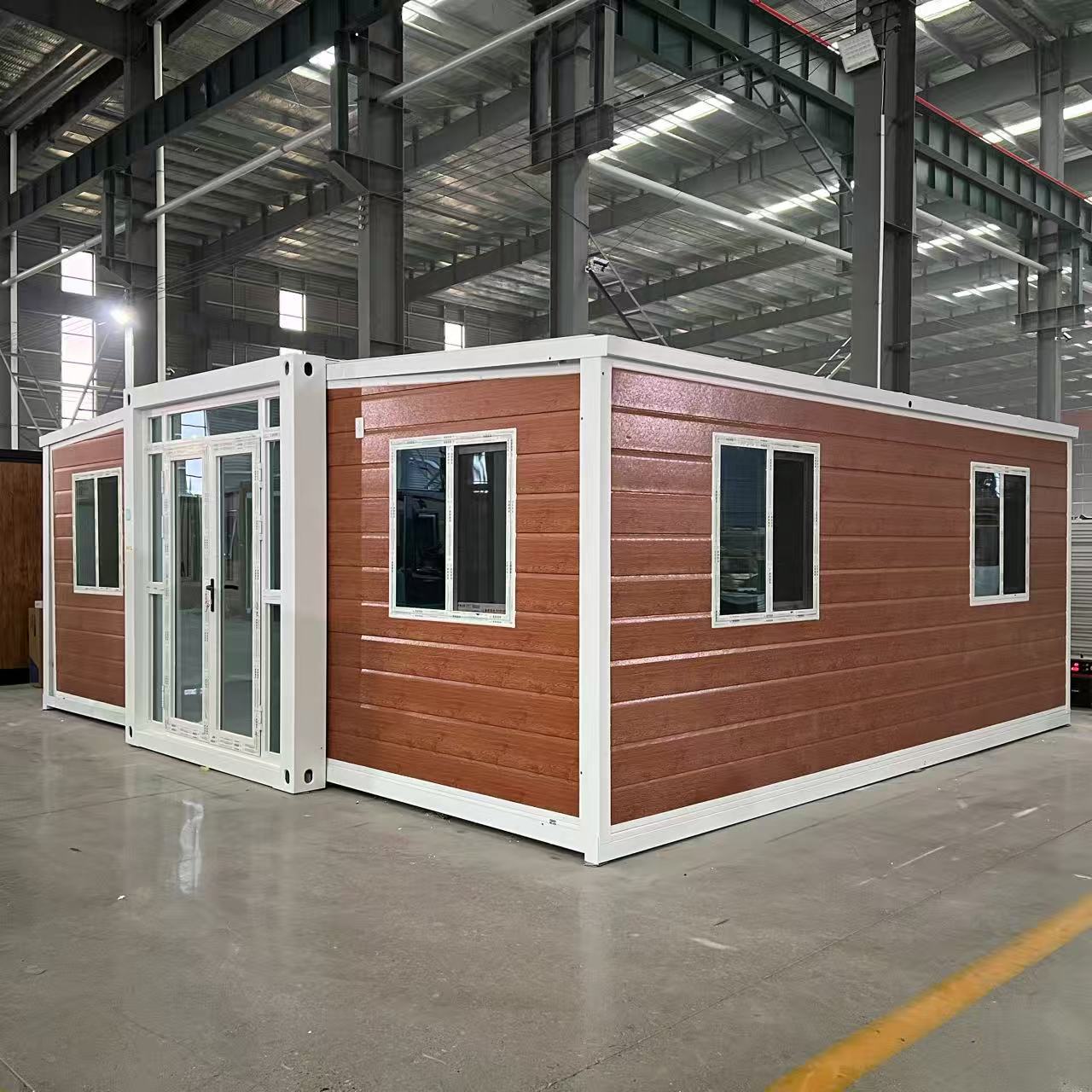20FT Premade Container House with Sandwich Panel Roof Modern Design Expandable for Office Building &amp; Apartment