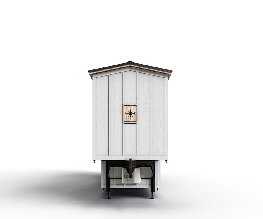 Best Tiny Homes Ready Ship Wheels Villa Bedroom Ready Light Steel Structure Modern Style Customizable Direct Warehouse