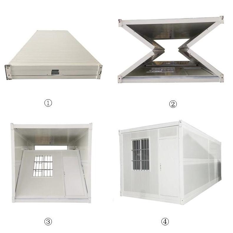 WinFair Best Price Workers Accommodation Mobile Modular Prefab Container House Homes Folding Prefabricated Granny Flat 20Ft