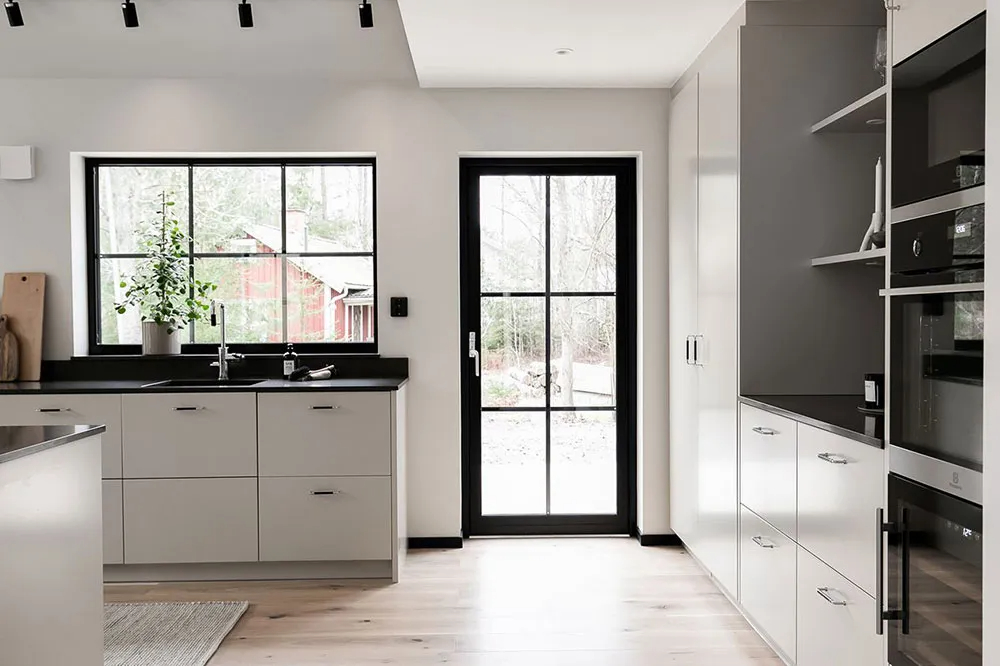Two Story Homes Prefab Houses Prefabricated Modern Style a Frame Luxury Barn Villas