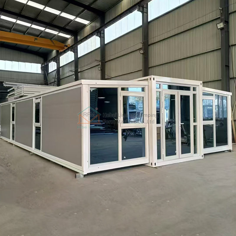 Factory Supplies Foldable Biplane Extended Office Container Rooms Sandwich Panel Accommodates 20/40 Foot Bedrooms For Hotel Shop