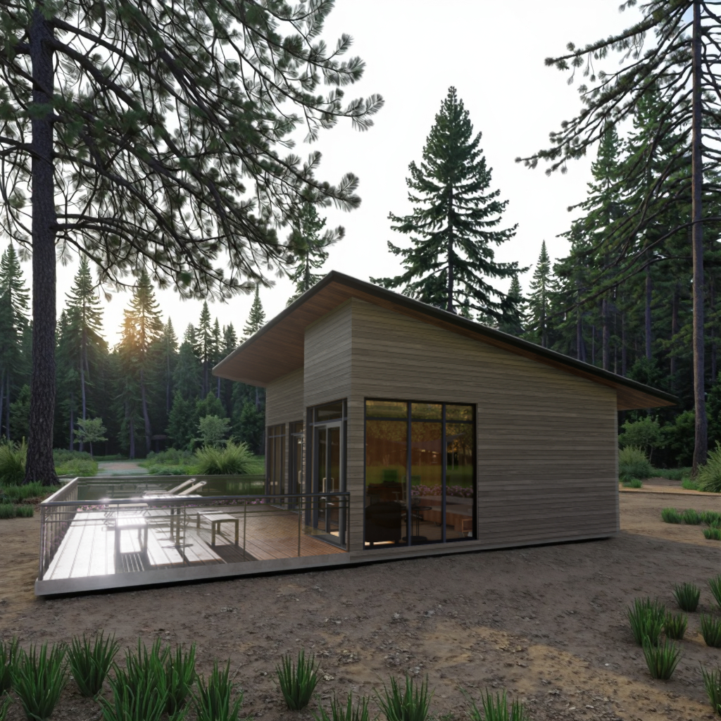 Sustainable Fully Furnished Fast Installation Modular Prefab Tiny Homes Exhibition Hall Detachable Container House Australia