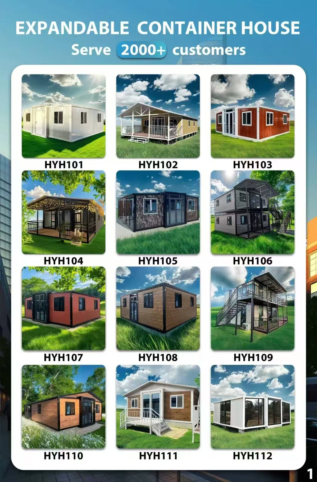 Prefabricated Expandable Container House Dimensions