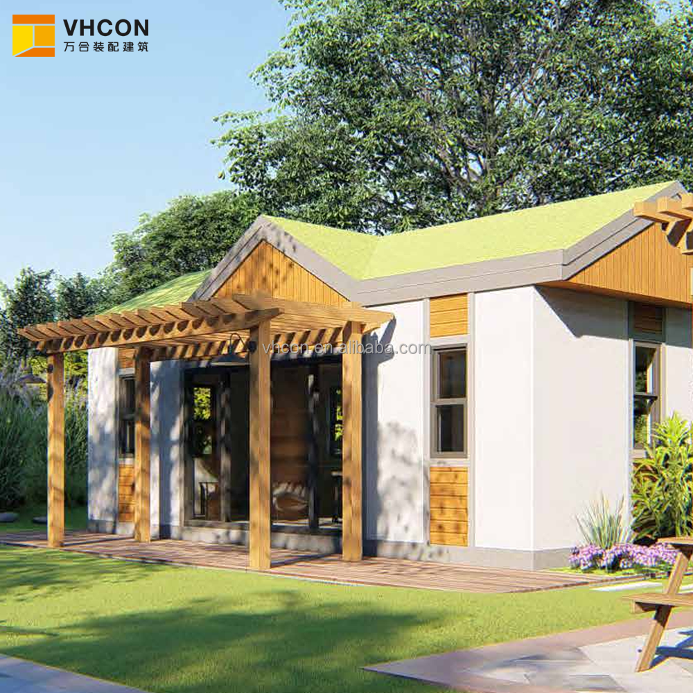 Residential Family Prefab Home Galvanized Steel Keel Customizable Panel Pre-engineered Rapid Assembly Modular Light Steel Villa