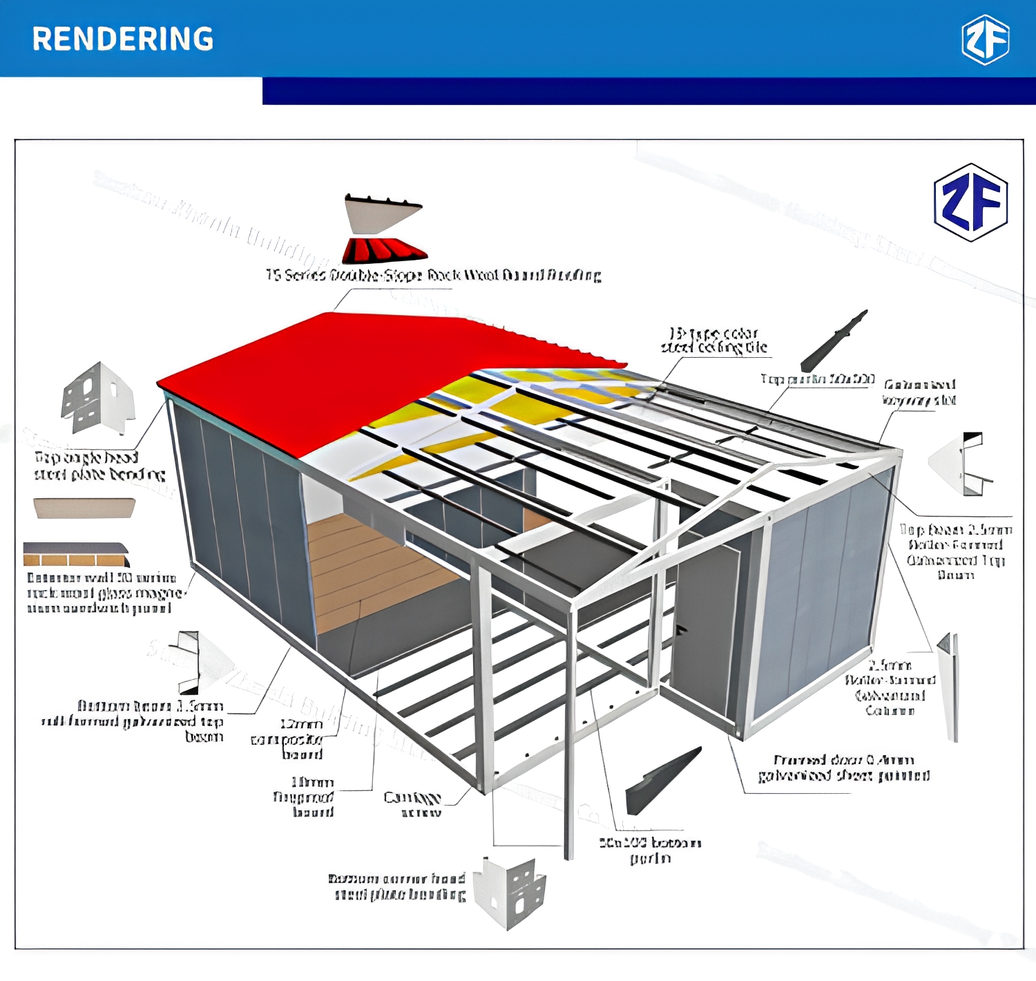 Rapid Build Detachable Container House for Disaster Relief Temporary Shelter Portable Modular Classroom Unit Wholesale Pricing