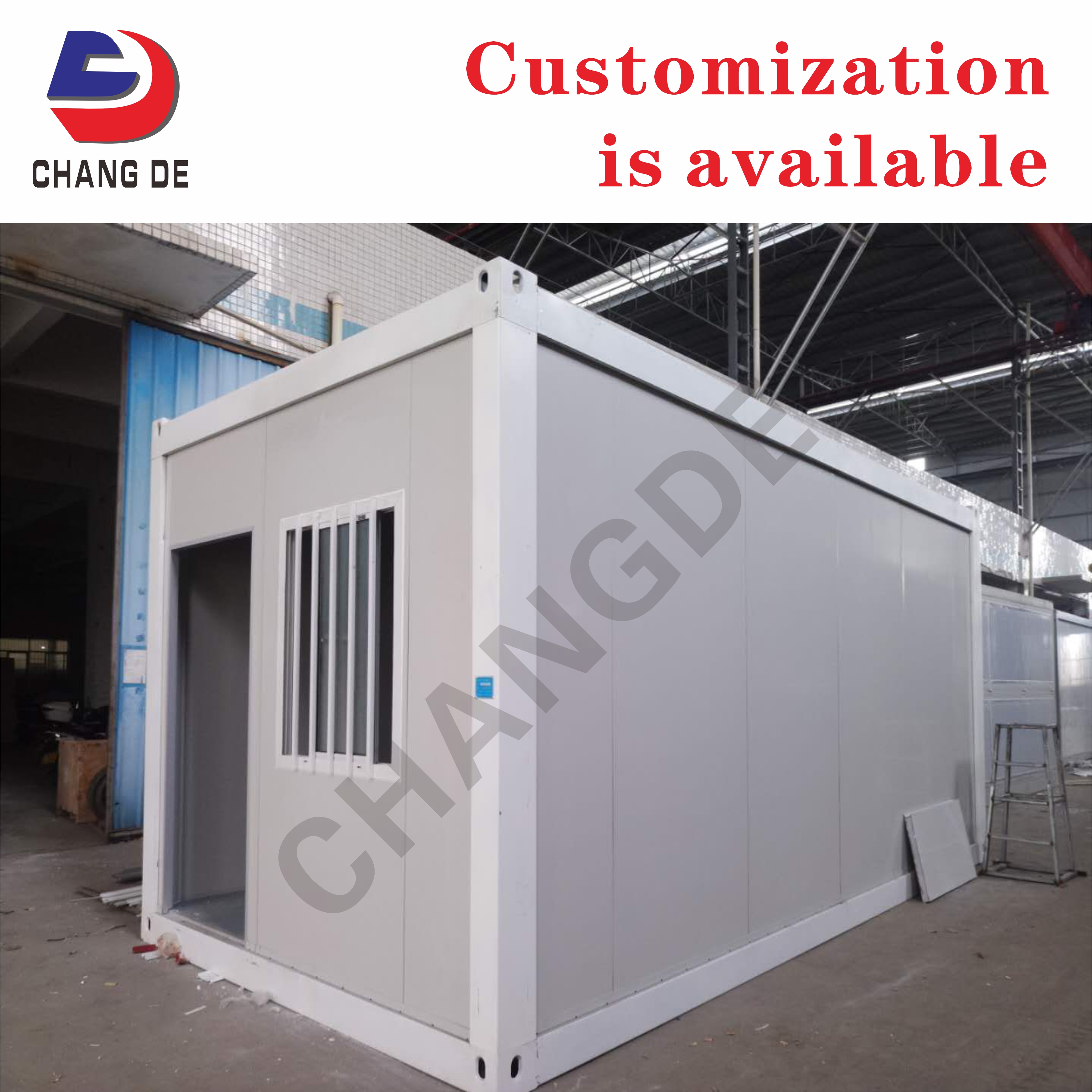 CE Certification Flat Pack Container House Prefab Modular Portable Living Home Cheap Prefab Housing Unit for Sale Custom Design