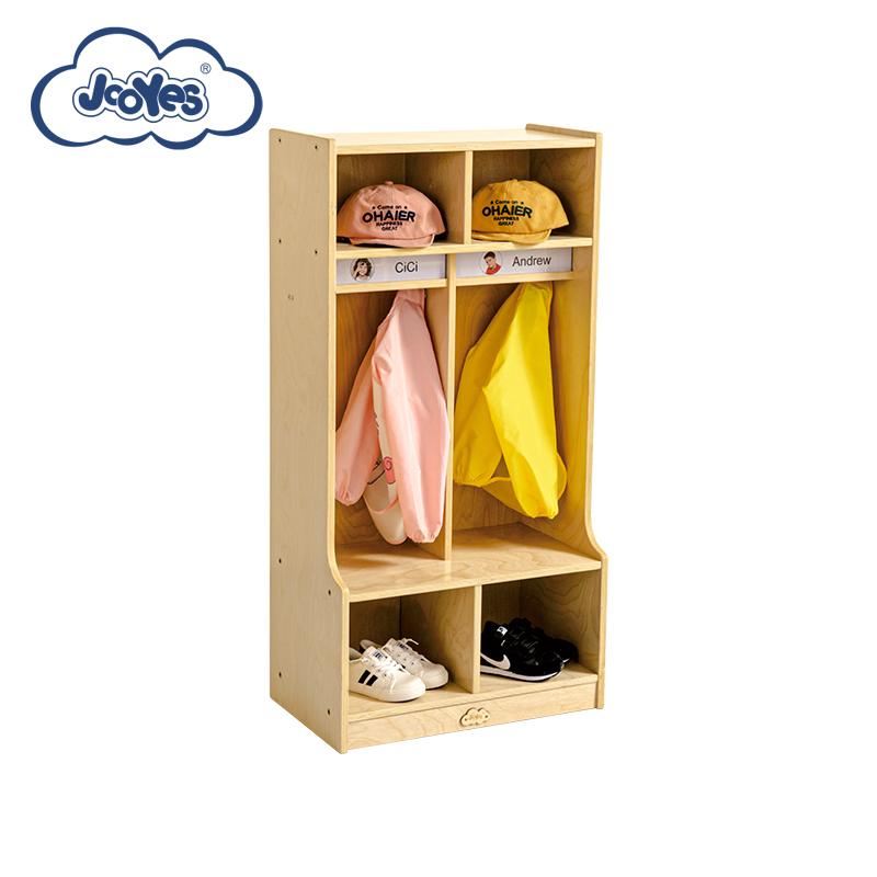 Childhood Ranch Series Kindergarten School Bag Cabinet Creche Furniture Preschool