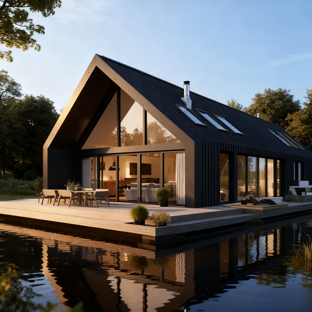 A-Frame Cabin Finished Project