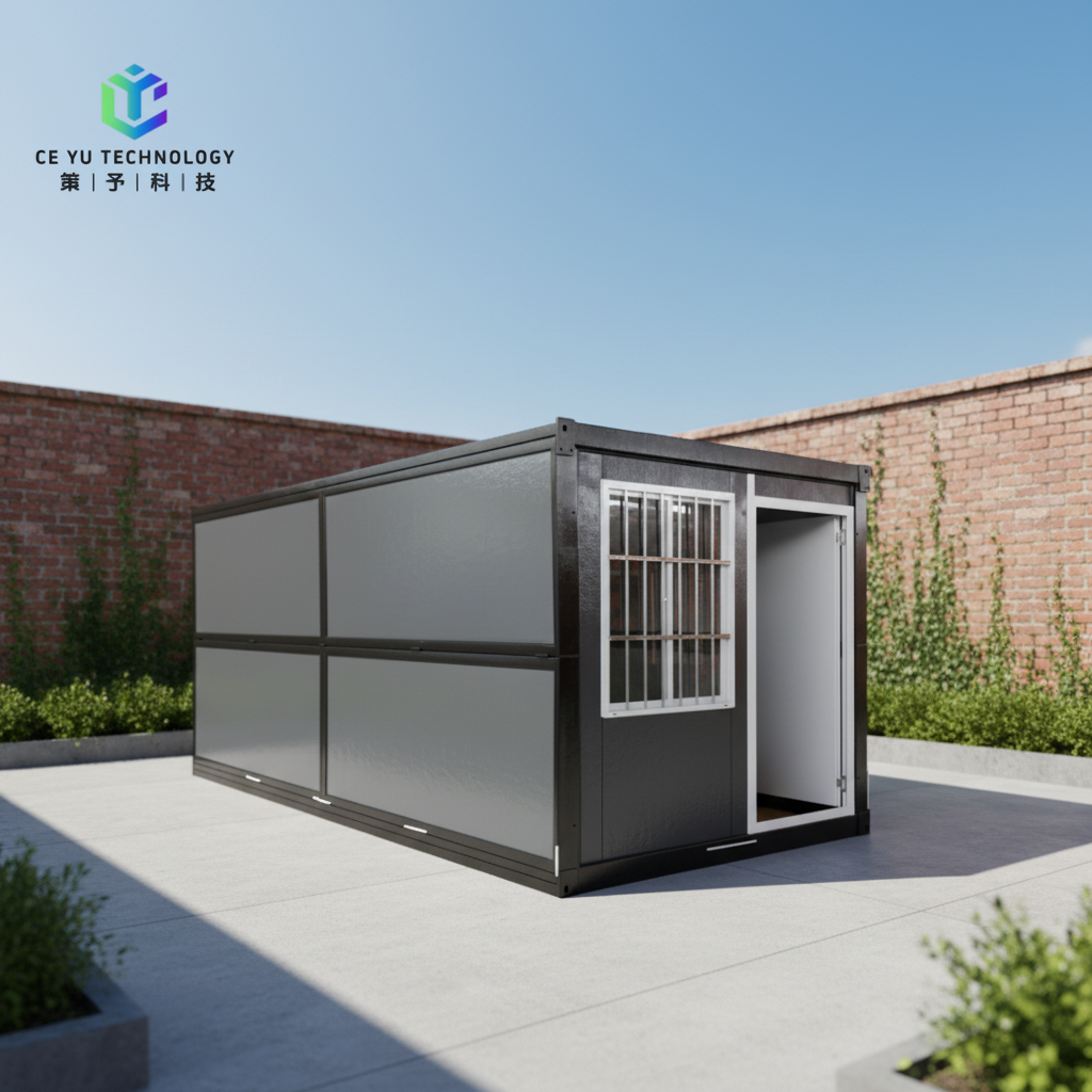 20ft Fast Assembly Foldable Modular Container House Temporary Dormitory for Mining Camp Worker Accommodation