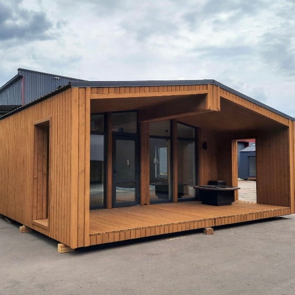 Prefab Villa Homes Portable House Boat Casa Prefabricada Light Steel Villa