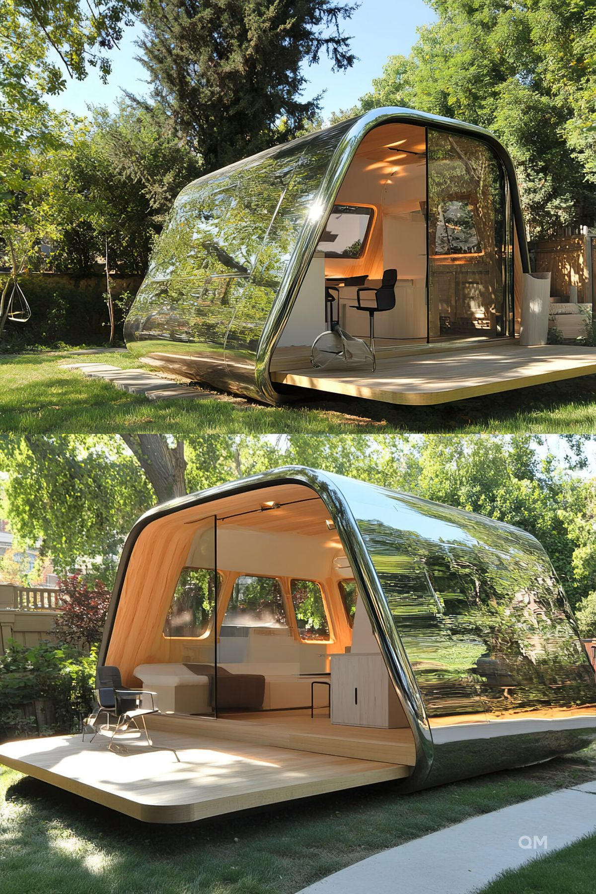 New Type of Modern Fully Customized Outdoor Mobile Vacation Hotel - Prefabricated Houses, Space Capsules, Micro Capsule Houses