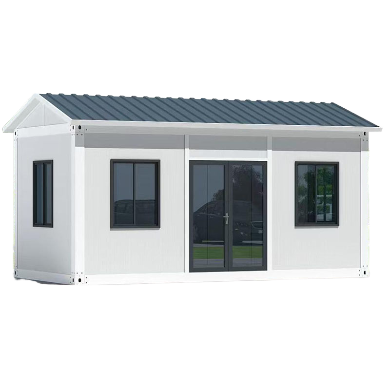 Fully Customized Modern Prefab Container House with Sandwich Panel and Steel Construction Free 3D Design Support