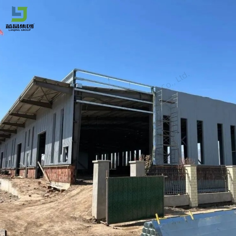 Prefab Steel Structure Metal Prefabricatted Warehouse Building Workshop Shed Office Mall