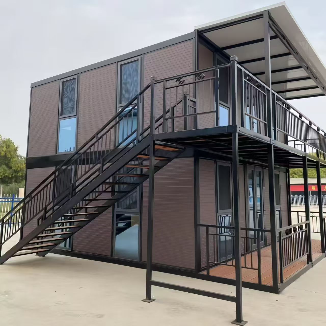 Portable Prefabricated Outdoor Office Space Container Prefab Warehouse House