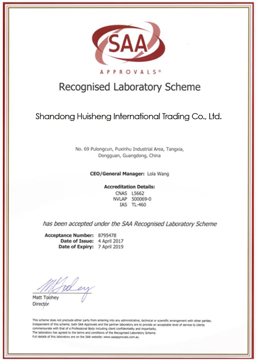 Compliance Certificate 6