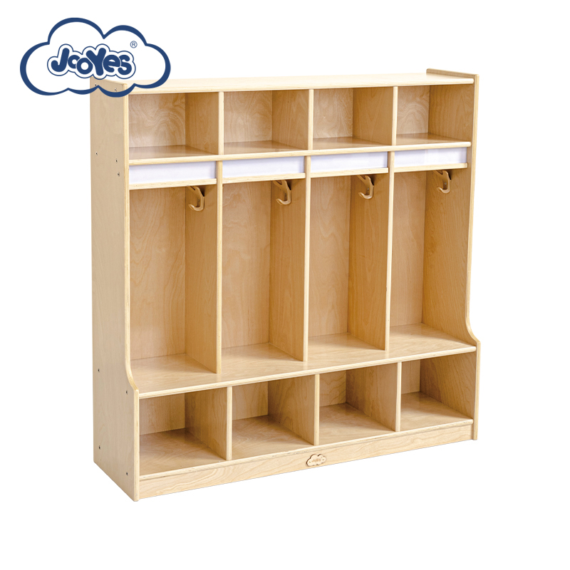 Childhood Ranch Series Kindergarten School Bag Cabinet Creche Furniture Preschool