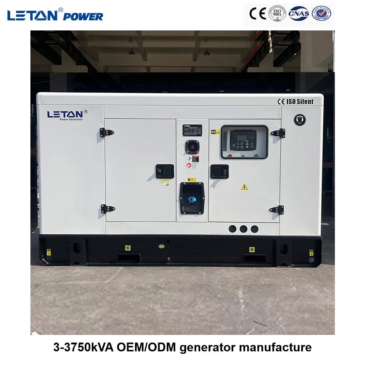 Leton Power Silent Heavy Duty 20kVA 30kVA 50kVA 100kVA Cummins Weichai Diesel Generator for Reliable Energy Solutions