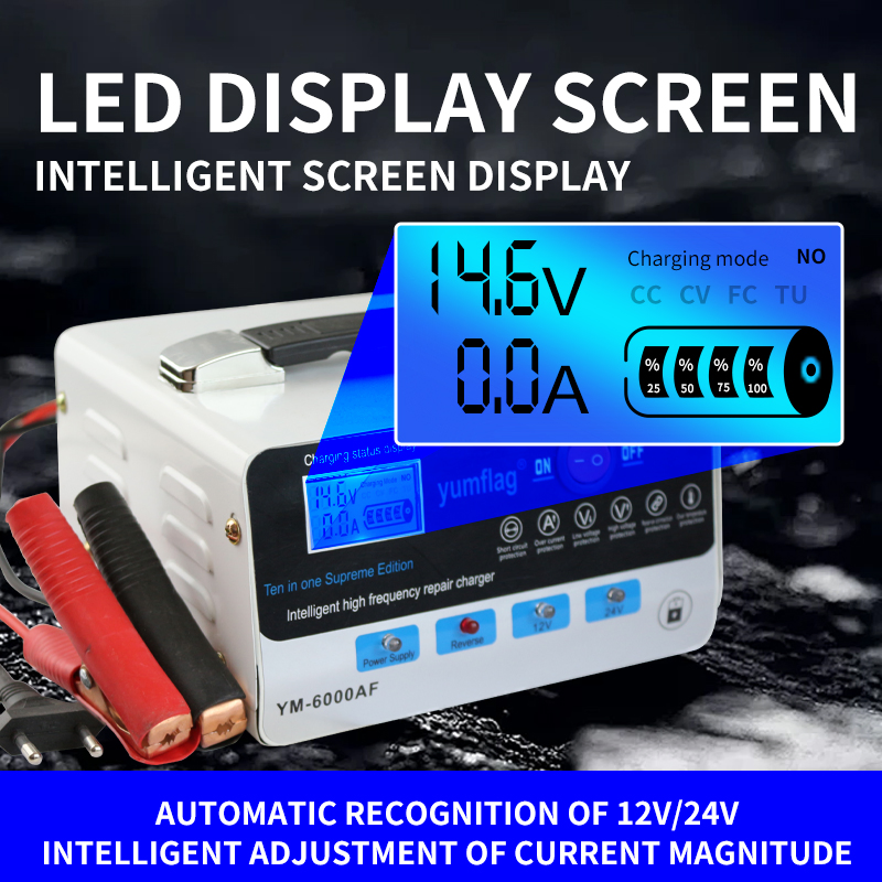 Intelligent Repair of 12V and 24V on-Board AGM Lead-Acid Battery Chargers