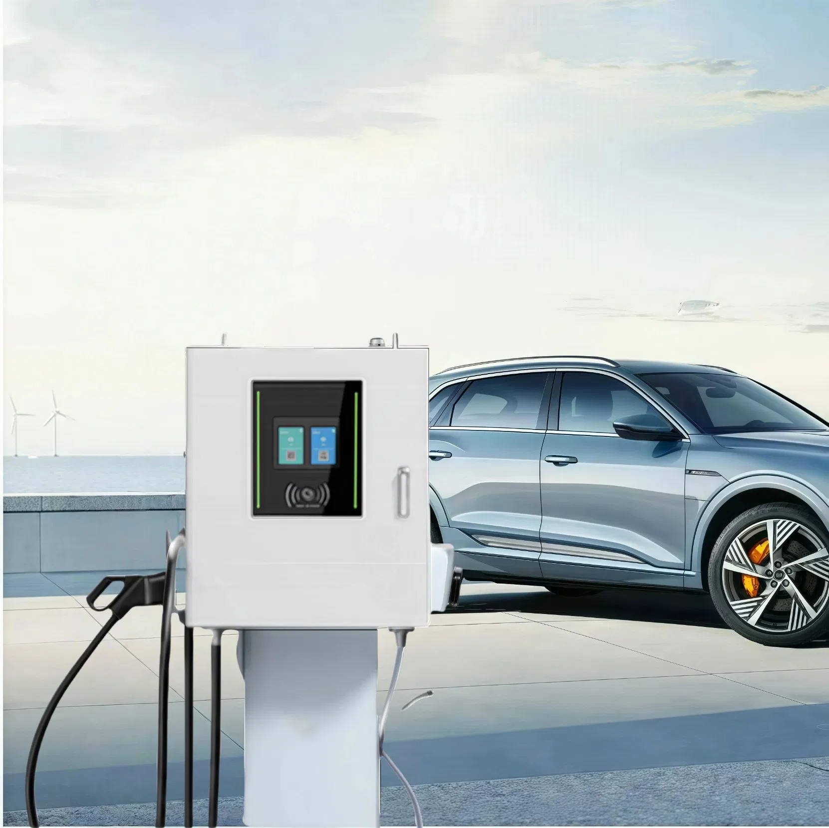 Guhe 40kw DC Fast Charging Pile with LCD Display for Commercial and Industrial Electric Vehicle Charger