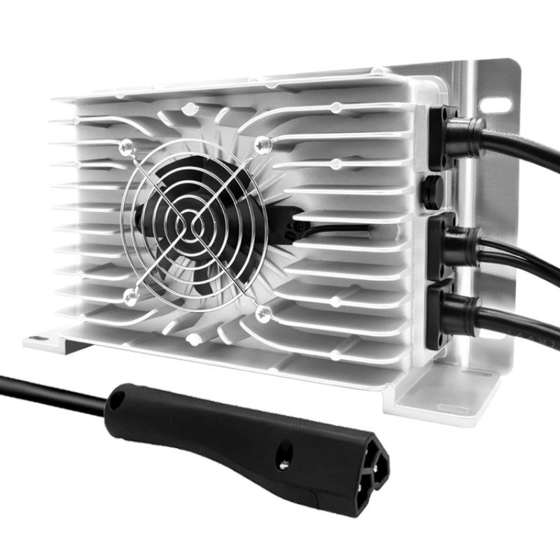 Versatile Waterproof Battery Charger for 24V Marine and Automotive