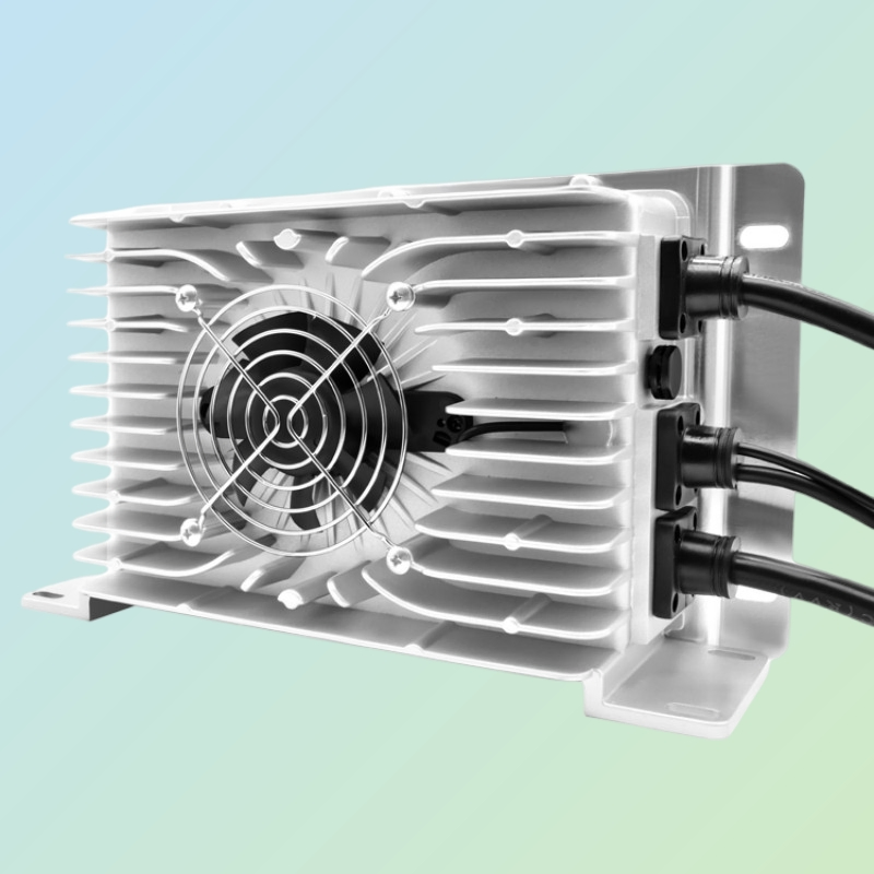 Compact Waterproof Battery Charger for Efficient 24V Marine Power