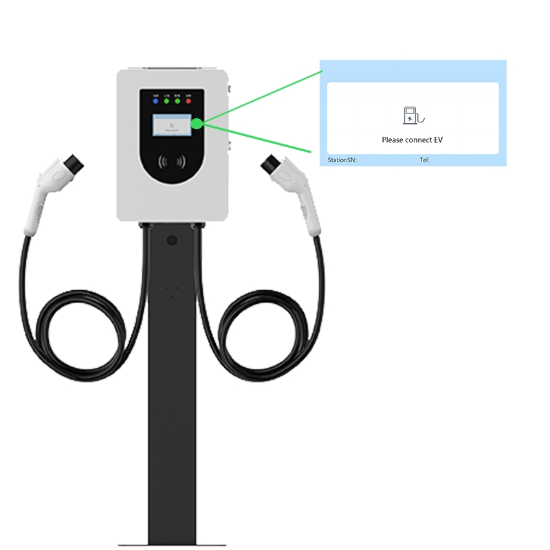 DC EV Charger Dual Gun for Smart Commercial Customizable New Energy Factory Specifications