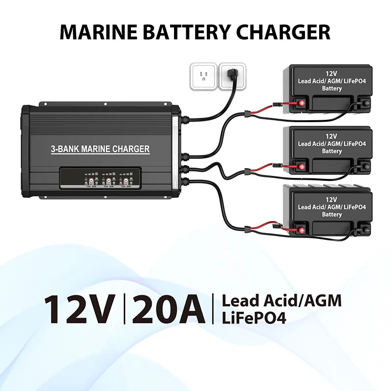 Smart Marine Battery Charger View 2